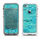 The Blue Abstarct Cells with Fish Water Illustration Apple iPhone 5-5s LifeProof Fre Case Skin Set