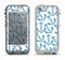 The Blue Anchor Stitched Pattern Apple iPhone 5-5s LifeProof Nuud Case Skin Set