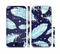 The Blue Aztec Feathers and Stars Sectioned Skin Series for the Apple iPhone 6/6s Plus