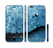 The Blue Broken Concrete Sectioned Skin Series for the Apple iPhone 6/6s
