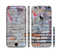 The Blue Chipped Graffiti Wall Sectioned Skin Series for the Apple iPhone 6/6s