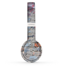 The Blue Chipped Graffiti Wall Skin Set for the Beats by Dre Solo 2 Wireless Headphones