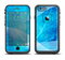 The Blue DIstressed Waves Apple iPhone 6/6s LifeProof Fre Case Skin Set