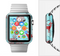 The Blue Fun Colored Deer Vector Full-Body Skin Set for the Apple Watch