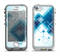 The Blue Levitating Squares Apple iPhone 5-5s LifeProof Nuud Case Skin Set