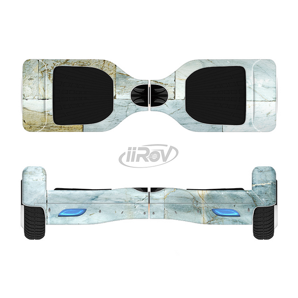 The Blue Marble Layered Bricks Full-Body Skin Set for the Smart Drifting SuperCharged iiRov HoverBoard