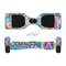 The Blue & Pink Layered Paisley Pattern V3 Full-Body Skin Set for the Smart Drifting SuperCharged iiRov HoverBoard