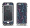 The Blue & Pink Vector Anchor Collage Apple iPhone 5-5s LifeProof Nuud Case Skin Set