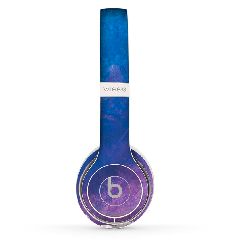 The Blue & Purple Pastel Skin Set for the Beats by Dre Solo 2 Wireless Headphones