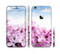 The Blue Sky Pink Flower Field Sectioned Skin Series for the Apple iPhone 6/6s