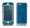 The Blue Sparkly Glitter Ultra Metallic Apple iPhone 5-5s LifeProof Nuud Case Skin Set