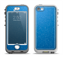 The Blue Subtle Speckles Apple iPhone 5-5s LifeProof Nuud Case Skin Set