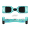 The Blue Swirled Abstract Design Full-Body Skin Set for the Smart Drifting SuperCharged iiRov HoverBoard