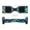 The Blue & Teal Lace Texture Full-Body Skin Set for the Smart Drifting SuperCharged iiRov HoverBoard