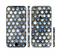 The Blue Tiled Abstract Pattern Sectioned Skin Series for the Apple iPhone 6/6s