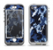 The Blue Vector Camo Apple iPhone 5-5s LifeProof Nuud Case Skin Set