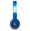 The Blue Vector Swirly HD Strands Skin Set for the Beats by Dre Solo 2 Wireless Headphones