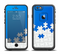 The Blue & White Scattered Puzzle Apple iPhone 6/6s LifeProof Fre Case Skin Set