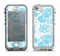 The Blue & White Seamless Ball Illustration Apple iPhone 5-5s LifeProof Nuud Case Skin Set