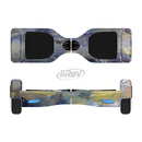 The Blue & Yellow Abstract Oil Painting Full-Body Skin Set for the Smart Drifting SuperCharged iiRov HoverBoard