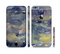 The Blue & Yellow Abstract Oil Painting Sectioned Skin Series for the Apple iPhone 6/6s