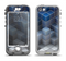The Blue and Gray 3D Cubes Apple iPhone 5-5s LifeProof Nuud Case Skin Set