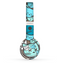 The Blue and Pink Vector Faced Cats Skin Set for the Beats by Dre Solo 2 Wireless Headphones