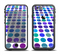The Blue and Purple Strayed Polkadots Apple iPhone 6/6s LifeProof Fre Case Skin Set