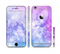 The Blue and Purple Translucent Glimmer Lights Sectioned Skin Series for the Apple iPhone 6/6s