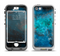 The Blue and Teal Painted Universe Apple iPhone 5-5s LifeProof Nuud Case Skin Set