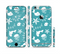 The Blue and White Cartoon Sea Creatures Sectioned Skin Series for the Apple iPhone 6/6s