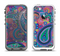 The Bold Colorful Paisley Pattern Apple iPhone 5-5s LifeProof Fre Case Skin Set