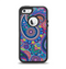 The Bold Colorful Paisley Pattern Apple iPhone 5-5s Otterbox Defender Case Skin Set