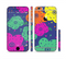 The Bright Colored Cartoon Flowers Sectioned Skin Series for the Apple iPhone 6/6s