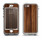 The Bright Ebony Woodgrain Apple iPhone 5-5s LifeProof Nuud Case Skin Set