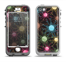 The Bright Loopy Circle Extract Apple iPhone 5-5s LifeProof Nuud Case Skin Set