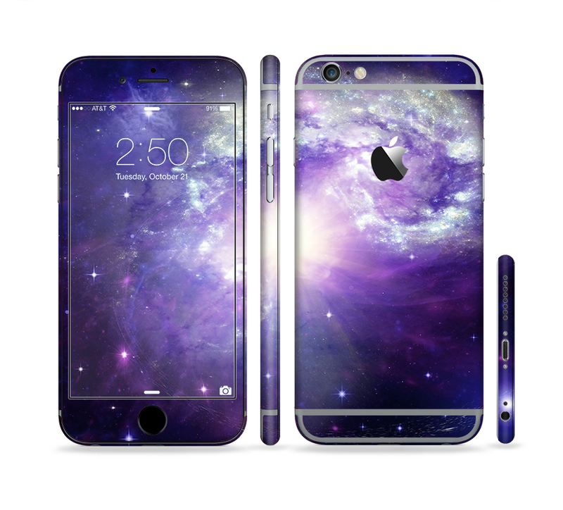 The Bright Open Universe Sectioned Skin Series for the Apple iPhone 6/6s Plus
