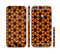 The Bright Orange Geometric Design Pattern Sectioned Skin Series for the Apple iPhone 6/6s