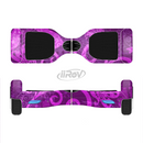 The Bright Pink & Purple Floral Paisley Full-Body Skin Set for the Smart Drifting SuperCharged iiRov HoverBoard