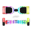 The Bright Rainbow Plaid Pattern Full-Body Skin Set for the Smart Drifting SuperCharged iiRov HoverBoard