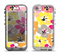 The Bright Summer Brushed Flowers  Apple iPhone 5-5s LifeProof Nuud Case Skin Set