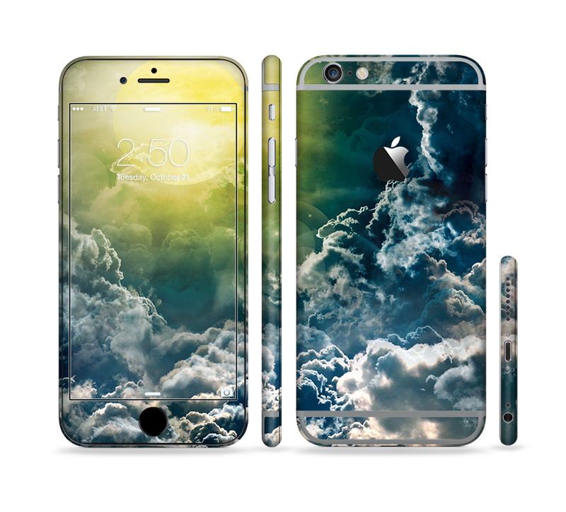 The Bright Sun Over Cloud-Magic Sectioned Skin Series for the Apple iPhone 6/6s