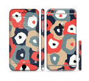 The Bulky Colorful Flowers Sectioned Skin Series for the Apple iPhone 6/6s