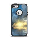 The Calm Ocean Sunset Apple iPhone 5-5s Otterbox Defender Case Skin Set