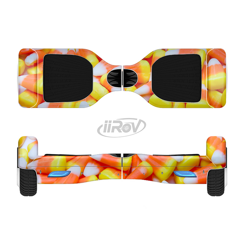 The Candy Corn Full-Body Skin Set for the Smart Drifting SuperCharged iiRov HoverBoard