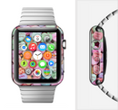 The Candy Worded Hearts Full-Body Skin Set for the Apple Watch