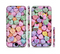 The Candy Worded Hearts Sectioned Skin Series for the Apple iPhone 6/6s