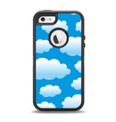 The Cartoon Cloudy Sky Apple iPhone 5-5s Otterbox Defender Case Skin Set