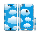 The Cartoon Cloudy Sky Sectioned Skin Series for the Apple iPhone 6/6s