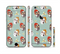 The Cartoon Snowy Colored Owls Sectioned Skin Series for the Apple iPhone 6/6s